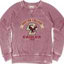 Blue 84 NCAA womens Ncaa Officially Licensed Women's Crewneck Sweatshirt Burnout Vintage Scholar (XXL)