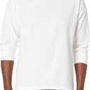 Hanes Men's Beefy Long Sleeve Shirt, 1 or 2 Pack (White, XL)