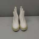 DREAM PAIRS Women's Cowboy Cowgirl Boots Embroidered Pointed Toe Low Heel Western Mid Calf Boot for Theme Party Country Concert (7, White)