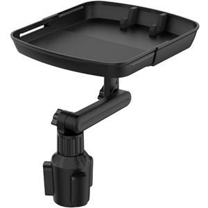 Cup Holder Tray Table, Car Drink Holders Tray, 360 Rotation Adjustable Stretchable Non-Slip Car Tray for Eating, Portable Car Interior Organizer Accessories(Size:6-7.95x6.75inch)