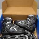 2PM SPORTS Torinx Green Boys Adjustable Inline Skates, Fun Beginner Roller Skates for Kids, Youth, Girls, Men and Women (Large - Youth (4-7 US), Black)