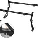 Non-Drilling Truck Rack, Heavy Duty Steel Extendable Truck Bed Ladder Rack, Fit for 52" to 71" Wide Truck Bed, 800 lb. Capacity