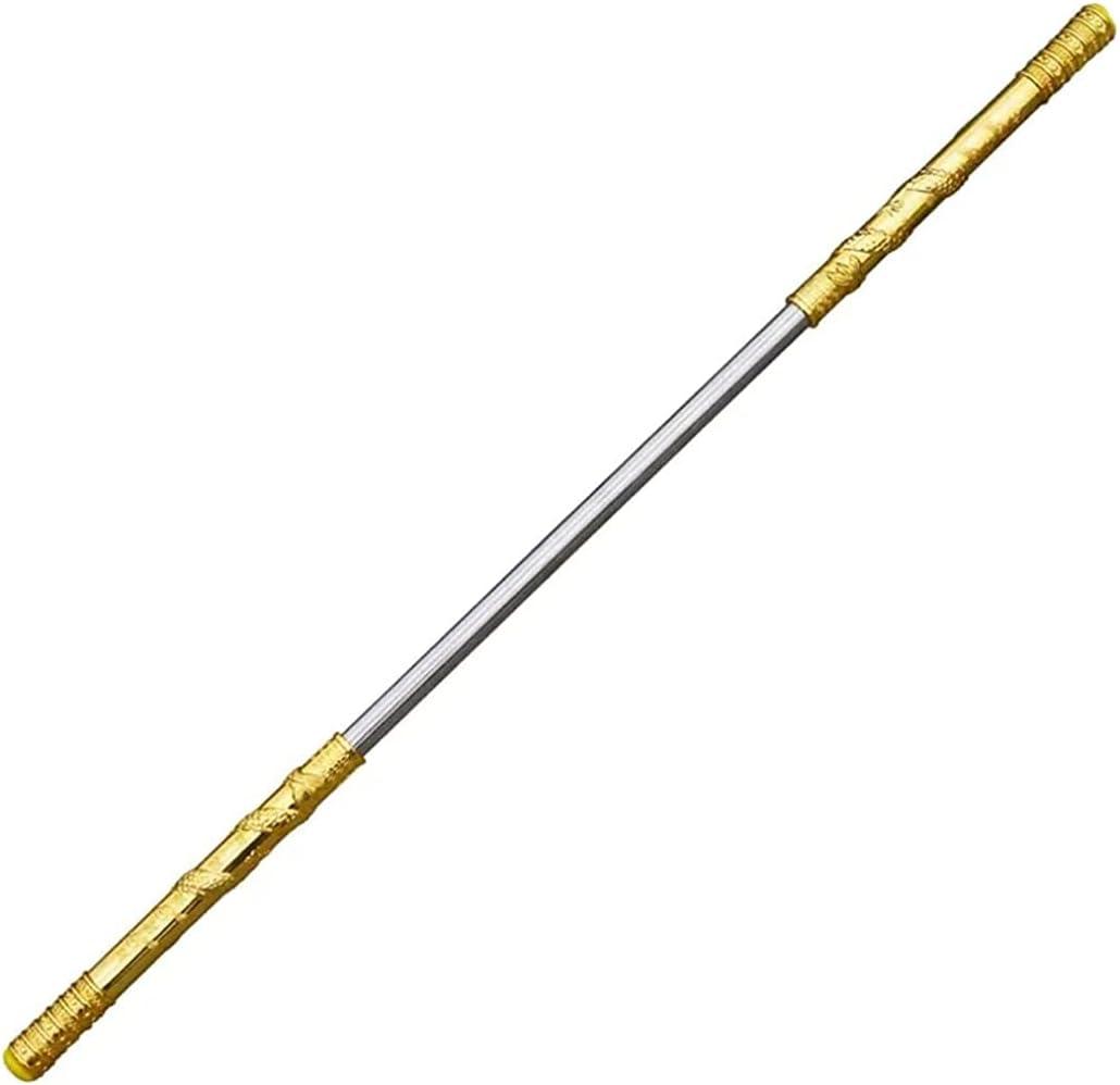 damdos Halloween Prop 40" Cosplay Golden Wukong Ruyi Jingu Bang,for Wukong Cudgels Sticks,PU Foam Role Play Xmas Birthdays Gifts (Cudgel), 100cm