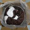 BEDELITE Cow Print Throw Blanket for Couch & Bed, 300GSM Cute Luxury Plush Cozy Fuzzy Blanket 50" x 60", Super Soft Warm Lightweight Throw Blanket for Travel Camping, Brown