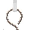 Room/Dividers/Now Curtain Track Hooks 20 Pack - Durable Ceiling Track Roller Hooks for Curtains - Smooth Glider Curtain Tracks Rollers for Dividers or Closet Use - White Plastic and Steel Construction