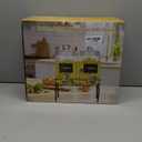 1 Gallon Glass Drink Dispenser Set of 2, Drink Dispensers for Parties, Beverage Dispenser with Stand, Glass Lid, 100% Leakproof Spigot, Ideal for Lemonade, Juice, Iced Tea, Laundry Detergent Dispenser