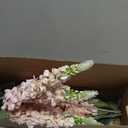 IPOPU 8PCS Snapdragon Artificial Flowers Pink Delphinium Artificial Silk Flowers Long Stem Hyacinths Fake Flowers for Wedding Home Outdoor Party Floral Arrangement Centerpiece Table Decorations (Pink)