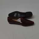 C.Paravano Women's Loafer Flat Loafers for Women Slip-on Flats Shoes Business Casual Shoe Slip-on Penny Loafers for Women, 38.5, L-1 Red