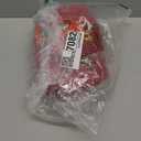 Quera 3 Pack Christmas Hand Towels 100% Cotton Embroidered Red Bathroom Decor Decorative Kitchen Towels Set for Drying, Cleaning, Cooking, Holiday Towels Gift Set,13.7 x 29.5 inches