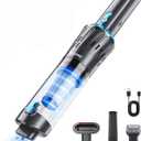 Handheld Vacuum Cordless 15000PA Car Vacuum 3-in-1 Hand Held Vacuums 1.1 Pounds Hand Vac Cordless Rechargeable One-Touch Empty for Cleaning Cars Offices Homes Pet Hair and Dust (Blue)