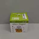 Glass Teapot, 1200ml (40oz) Tea Pot with Infuser for Loose Tea and Blooming Tea, Stovetop Safe Tea Kettle, Hand Crafted Borosilicate Glass Tea Maker with Scale Line, Tea Gift Set for Tea Lovers