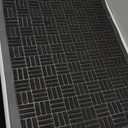 Mibao Front Door Mat, Heavy Duty Durable Welcome Mat for Outdoor Indoor, Dirt Trapper Waterproof Super Absorbent Door Mat for Entryway Outside Patio Porch, 24"x36", Gray (Grey)