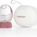 Momcozy Breast Pump Mobile Style, Stand-Up Milk Collector & DoubleFit Flange Design More Convenient &Fit, Smart LED Display with 3 Modes & 9 Levels, 24mm - 1 Pack Red