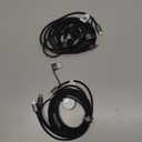 2Pack Multi Charging Cable Cord for Travel Essentials,Apple Watch Charger,iPhone Charger,[3-in-2] Type C/L Cable Portable Designed for iWatch,iPhone 17-8,Galaxy S25-21,AirPods,iPad-4FT Black