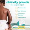 Pampers Sensitive Baby Wipes, Water Based, Clinically Proven, Hypoallergenic, and Unscented for Babies, 1008 Wipes Total (12 Flip-Top Packs)