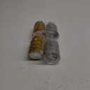 Zezzxu 100 Pack Mini Cake Containers, Clear Plastic Small Cupcake Boxes with Dome Lids for Individual Chocolate Covered Cookies, Strawberry, Mooncake (Gold)