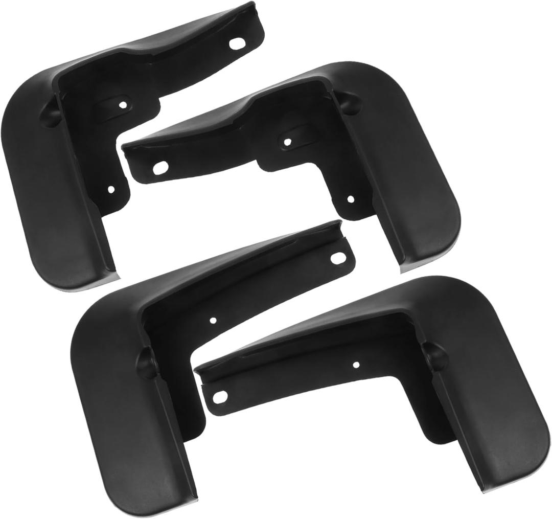ABOOFAN Easy Fit Mud Flaps for Set of 4 Plastic Car Mud Guards Quick Installation