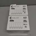 2 x evelor 6-Packs A19 LED Light Bulbs,100 Watt Equivalent,2700K Soft White