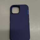 Apple iPhone 13 / iPhone 14 / iPhone 15 / iPhone 16e Case (6.1") Rugged Case Heavy Duty Shockproof Dust/Drop Proof 3 in 1 Full Body Cover (Navy, iPhone 13/iPhone 14/iPhone 15/iPhone 16e)