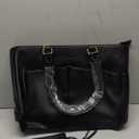 Laptop Tote Bag for Women Leather Work Bags, Large Teacher Bag Capacity With Large Cup Holder for Women, Nurse