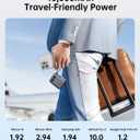 Portable Charger, Ultra Mini 10000mAh Portable Charger Power Bank with Built-in Cables, 35W Fast Charging Battery Pack, Travel Essential Compatible with iPhone 17 16 15 Samsung S22 S21 Google iPad etc.
