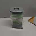 Prep Naturals 3-in-1 Manual French Fry Cutter - Interchangeable Blades for Potato Cutter & Fry Slicer - Functions as Potato Dicer & Food Dicer - Includes Safety Glove - Medium, Gray