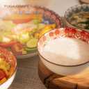 Bohemian Ceramic Bowls Set, 4.5 Inch Porcelain Cereal Bowls, Vintage Boho Style for Rice, Soup, Cereal, Salad, Decorative Set for Kitchen & Dining (Set of 5)