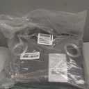 NICETOWN Grey Kitchen Blackout Short Curtain Panels for Bedroom, 45 Inch Long Thermal Insulated Grommet Top Blackout Draperies and Drapes (2 Panels, W42 x L45 -Inch, Grey)