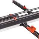 48" Double Guide Rails Manual Tile Cutting Machine Wide Aluminum Bottom Plate Ceramic Porcelain Floor Tile Cutter Heavy Duty 1200mm/120cm R2818T120