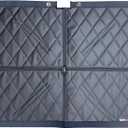 Black Quilted Winter Front Fits KW T800 (Without Hardware)