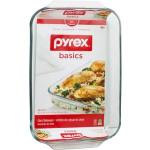 DISH BAKE OBLONG4QT PYRX