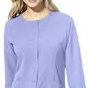 WonderWink Women's F Pacblu Simplysft Straight-Leg Cargopnt (3X, Ceil Blue)