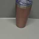 SUNWILL Travel Coffee Tumbler 20 oz, Insulated Mug with Lid, Stainless Steel Cup for Hot and Cold Drinks, Rose Gold