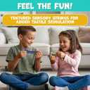 BUNMO Stretchy Strings - Sensory Toys - Stimulating & Addictive Toys for Kids - Fidget Toy - Hours of Fun for Kids - Non-Mouthable Toy 3+ - Mini Sensory 10 Pack