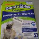 Hartz Disposable Dog Diapers, Size M 32 count, Comfortable & Secure Fit, Easy to Put On