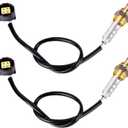 Automotive Replacement Oxygen O2 Sensor 234-4587 Set of 2, 02 Sensor Compatible with Chrysler for PT Cruiser, for Dodge for Dakota for Durango for Ram, for Jeep for Liberty for Wrangler