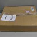 BXINREDA Acrylic Coffee Pod Organizer for Nespresso Vertuo Pod Holder 40 Pods Clear Vertuo Pod Storage Drawer (1 Tier) (Transparent Black)