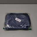 OPUX Lunch Box for Men, Adult Lunch Box Cooler, Insulated Lunch Bag Women, Dual Compartment Lunchbox for Work, Leakproof Double Decker Lunch Bag, Soft Lunch Pail Tote Boys Girls Kids School, Navy Blue