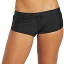 Sporti Women's Swim Shorts: Inspiring Confidence, Comfort and Shape Retaining Cheeky Boyshort- Swim Shorts Women Size S