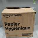 Amazon Basics 1000 Sheet 1-Ply Bath Tissue, 48 Rolls (4 Packs of 12), Septic Safe