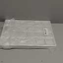 Mornajina 24 Grid Jewelry Tray Velvet Jewelry Display Tray with Removable Dividers, Jewelry Organizer Stackable Trays for Earrings Necklaces Bracelet Rings Display Showcase - Beige