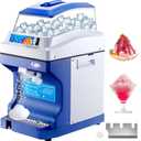 VEVOR Commercial Ice Shaver Crusher, 441LBS/H Electric Snow Cone Maker with 5L Ice Box, 300W Tabletop Shaved Ice Machine for Parties Events Snack Bar, Home and Commercial Use