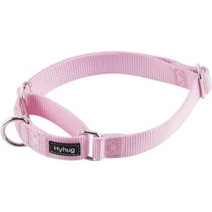 Hyhug Martingale Dog Collar Medium Pink |Escape - Proof Heavy Duty Nylon Durable No Slip, Ideal for Training & Daily Walks