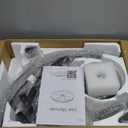 ZMISHIBO Low Profile Ceiling Fans with Lights, Flush Mount Modern Ceiling Fan and Remote Control, 23" LED Ceiling Fans, Stepless Dimmable 3 Colors and 6 Speeds (Black)