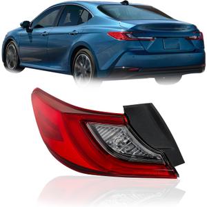 LH Left Side Outer Tail Light Replacement for Toyota Camry XLE XSE 2025 Driver Side 81560-AQ020