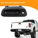 Tailgate Door Handle Exterior, Compatible with 1997-2007 Ford F150 F250 F350 F450 F550 Super Duty, 01-05 Ford Explorer Sport Trac, w/ Key Hole | 7L3Z-9943400-AA, 80238 Outside Tail gate Liftgate Latch