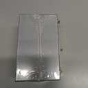 Commercial Electric 1-Gang Metal Weatherproof Deep Electrical Outlet Box with (3) 1/2 inch Holes, Gray 12255