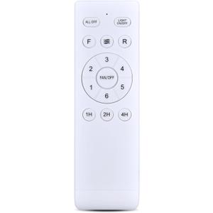 Replacement Remote Control for Fanbulous SHIHOT LEDIARY (16"/23") Ceiling Fan Compatible with F-HL52BK-1D03 F-LY46BK-1X01 F-SN56XX-1X0X F-TY52BK-1D01 with Light ON/Off