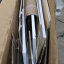 Brookings Shaker Unassembled Base Kitchen Cabinet B48, 48 W x 24 D x 34.5 H, Painted White, Solid Wood, Design House, 561423