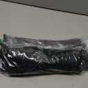 Eddoyee Womens Wide Leg Cropped Pants High Waisted Casual Pants Elastic Waist Ankle Pants (X-Large, Black)